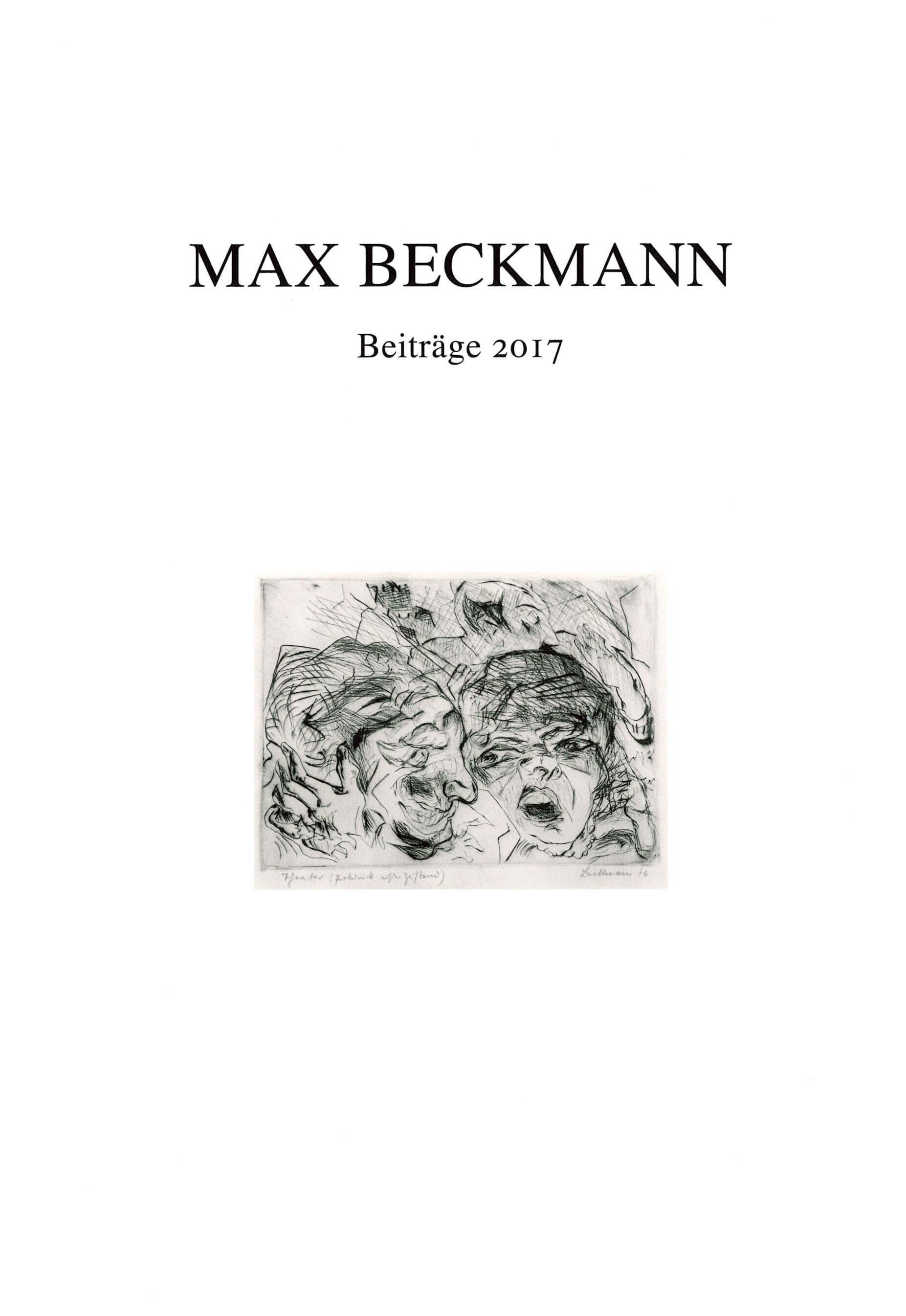 Max Beckmann. Beiträge 2017